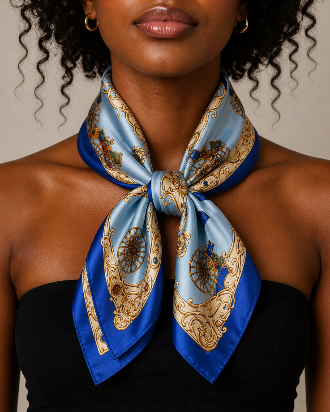 Regal Carriage Silk Scarf