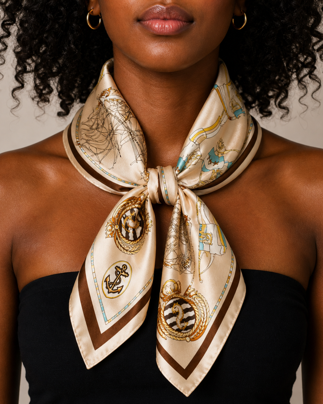 Heritage Nautica Silk Scarf