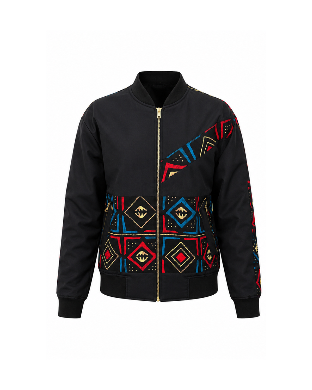 Gold Frequency Reversible Bomber