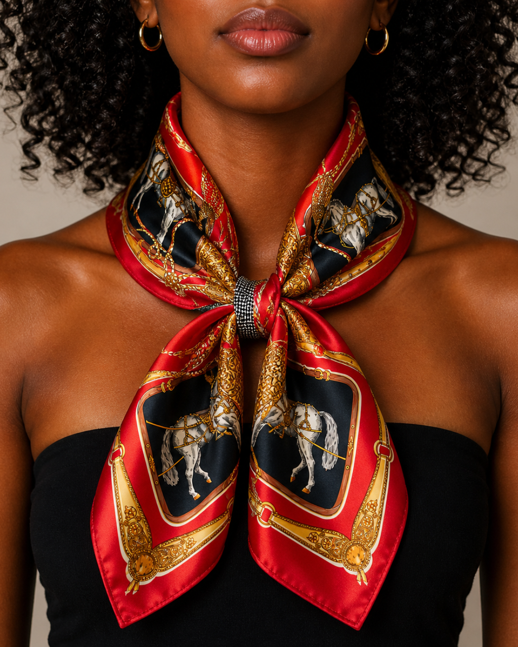 Equestrian Royale Silk Scarf