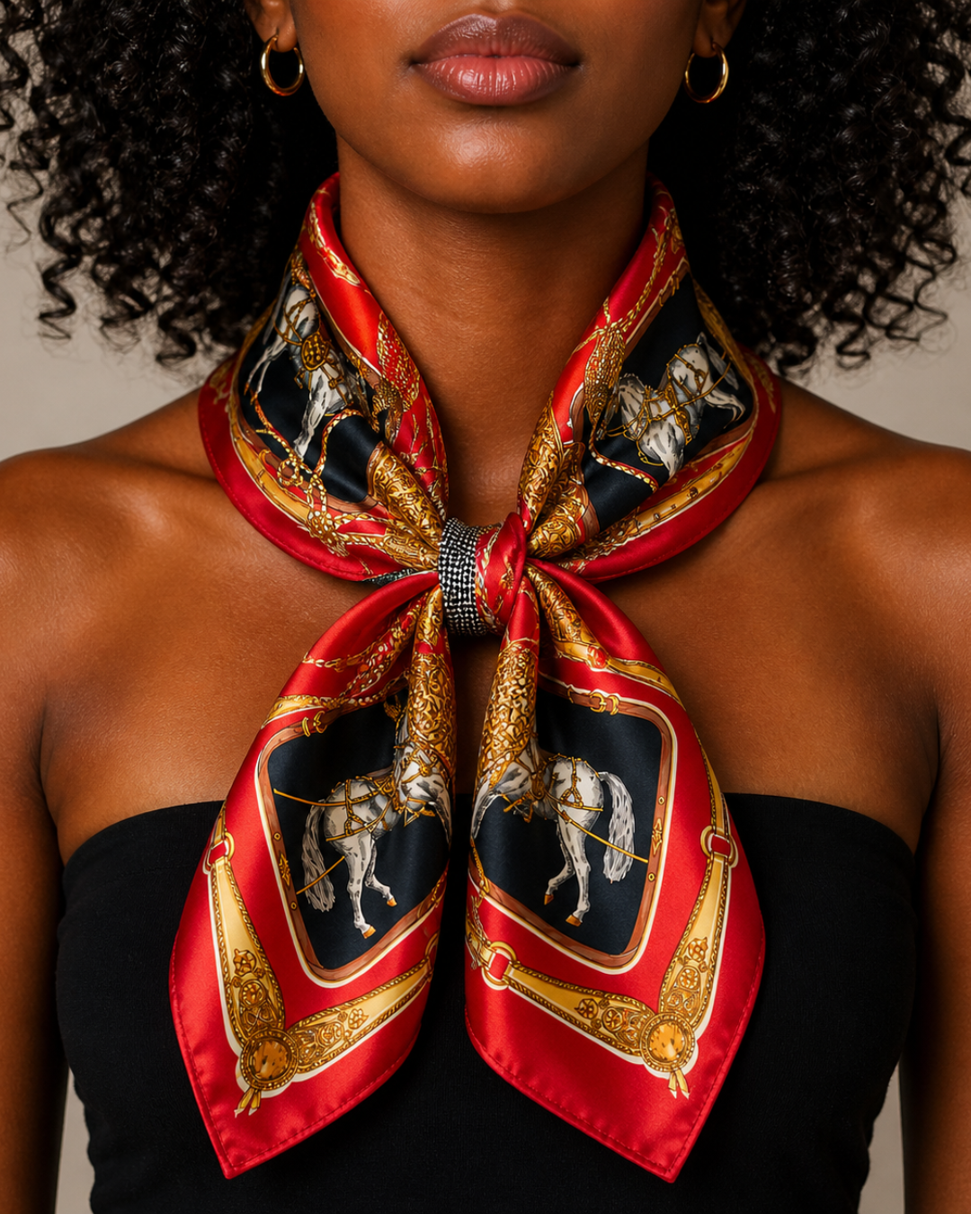 Equestrian Royale Silk Scarf