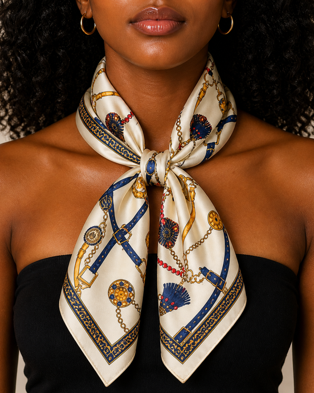 Heritage Reins Silk Scarf