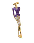 Violette Muse Brooch