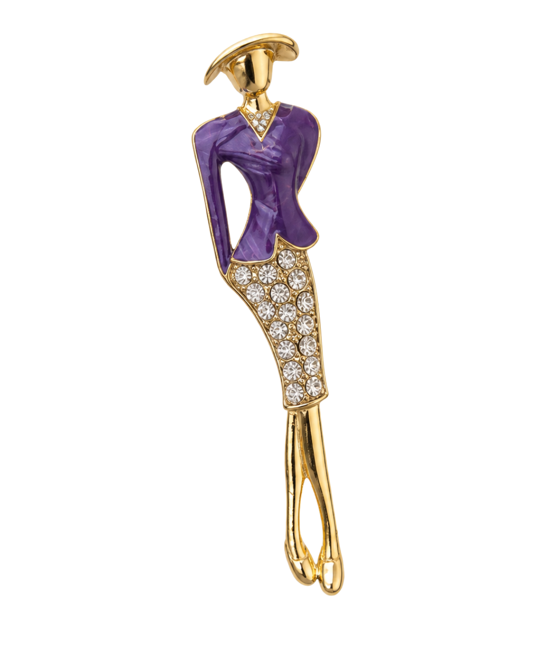 Violette Muse Brooch
