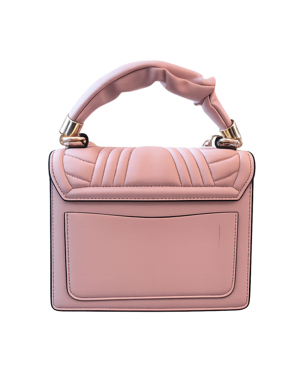 Blush Luxe Chain Handle Bag