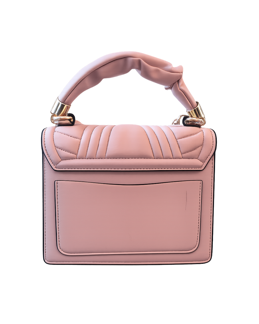 Blush Luxe Chain Handle Bag
