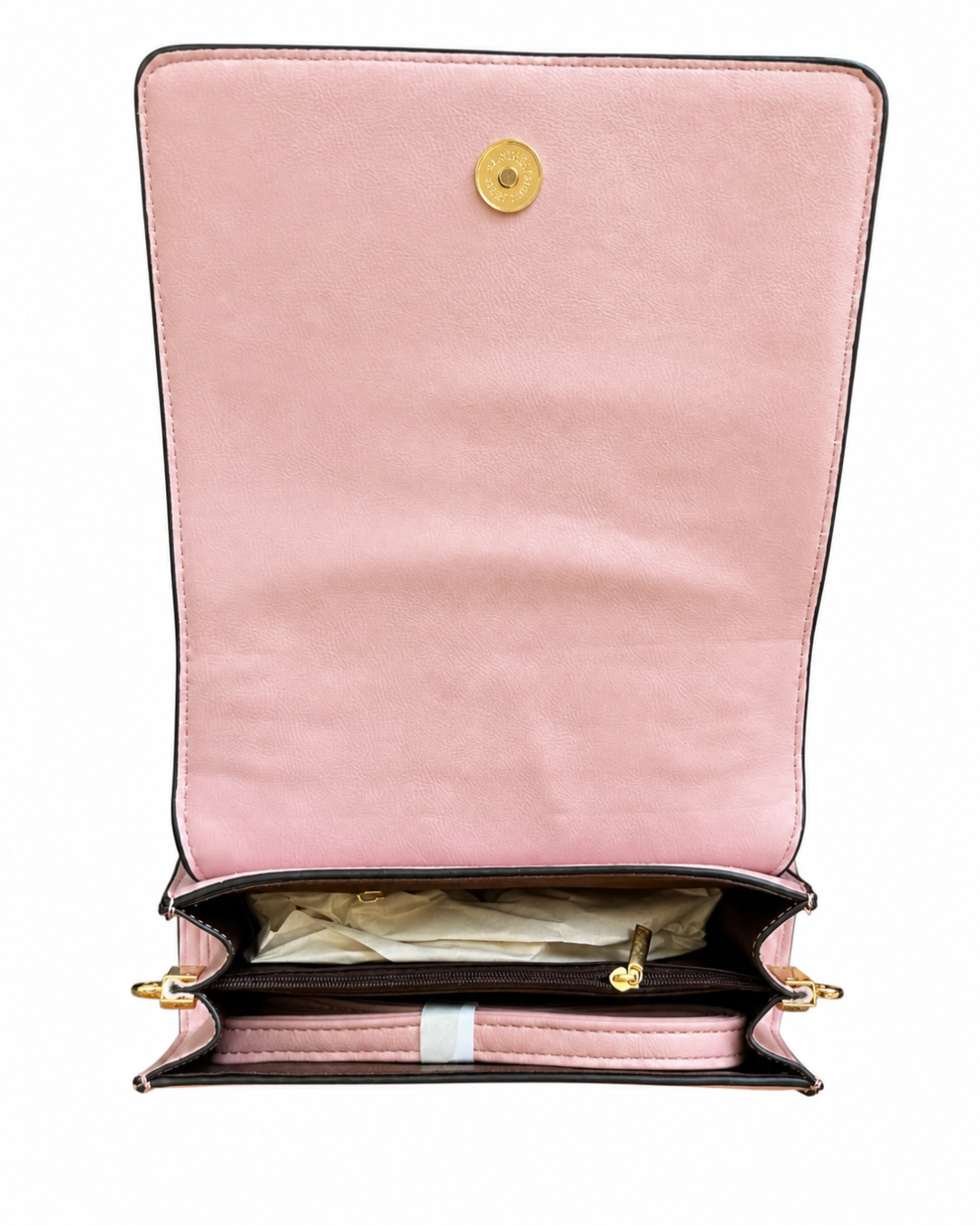 Blush Luxe Chain Handle Bag