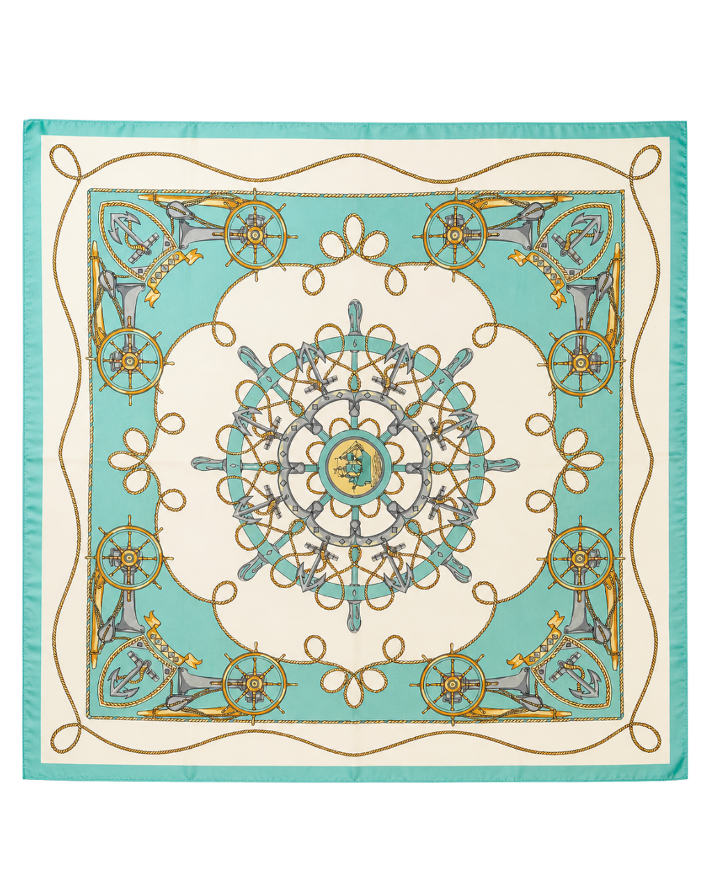 Mariner’s Compass Silk Scarf