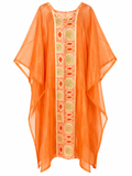 Tangerine Horizon Kaftan