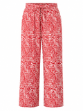 Coral Maze Wide-Leg Pant