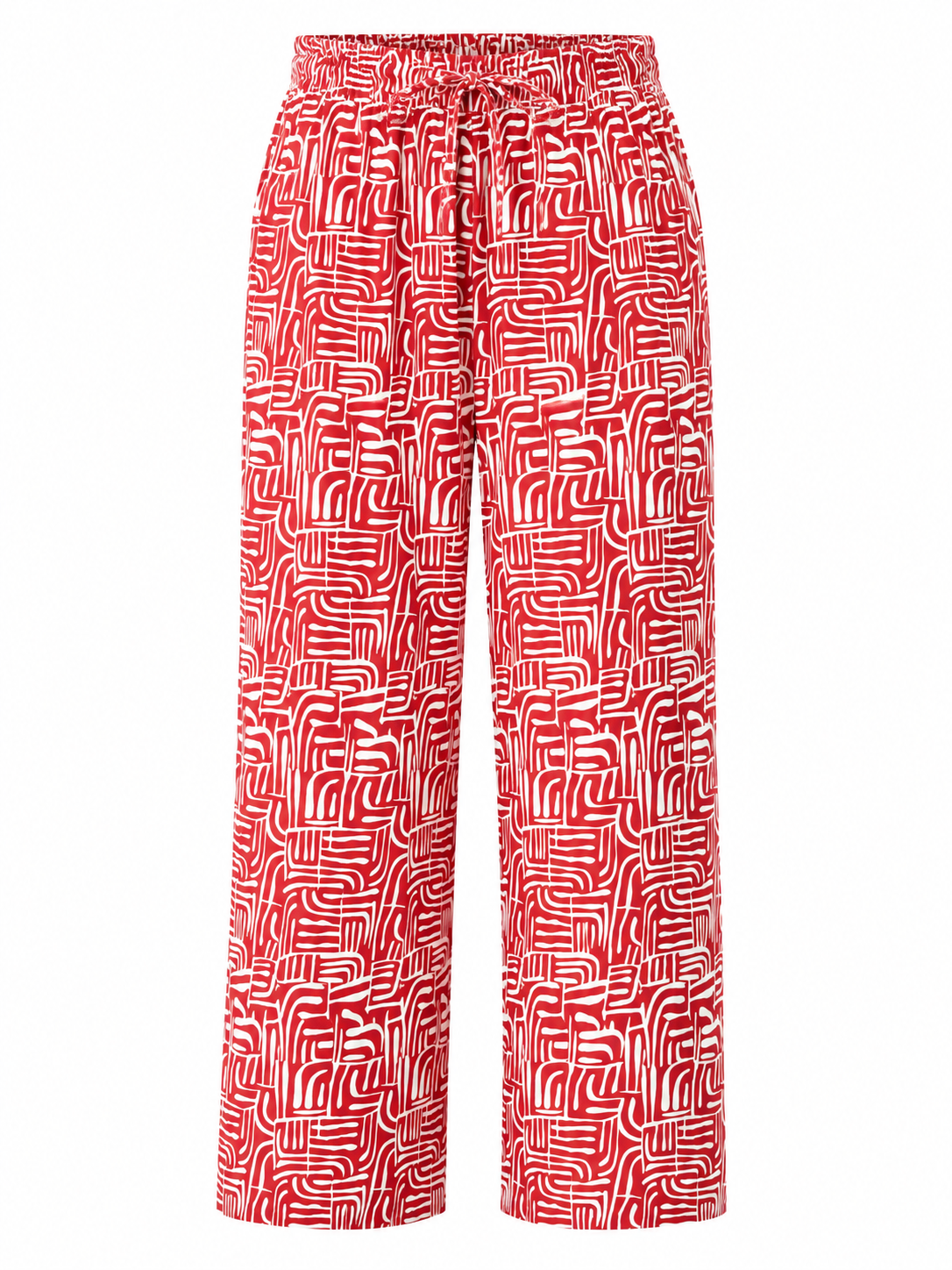 Coral Maze Wide-Leg Pant