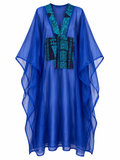 Sapphire Heritage Kaftan
