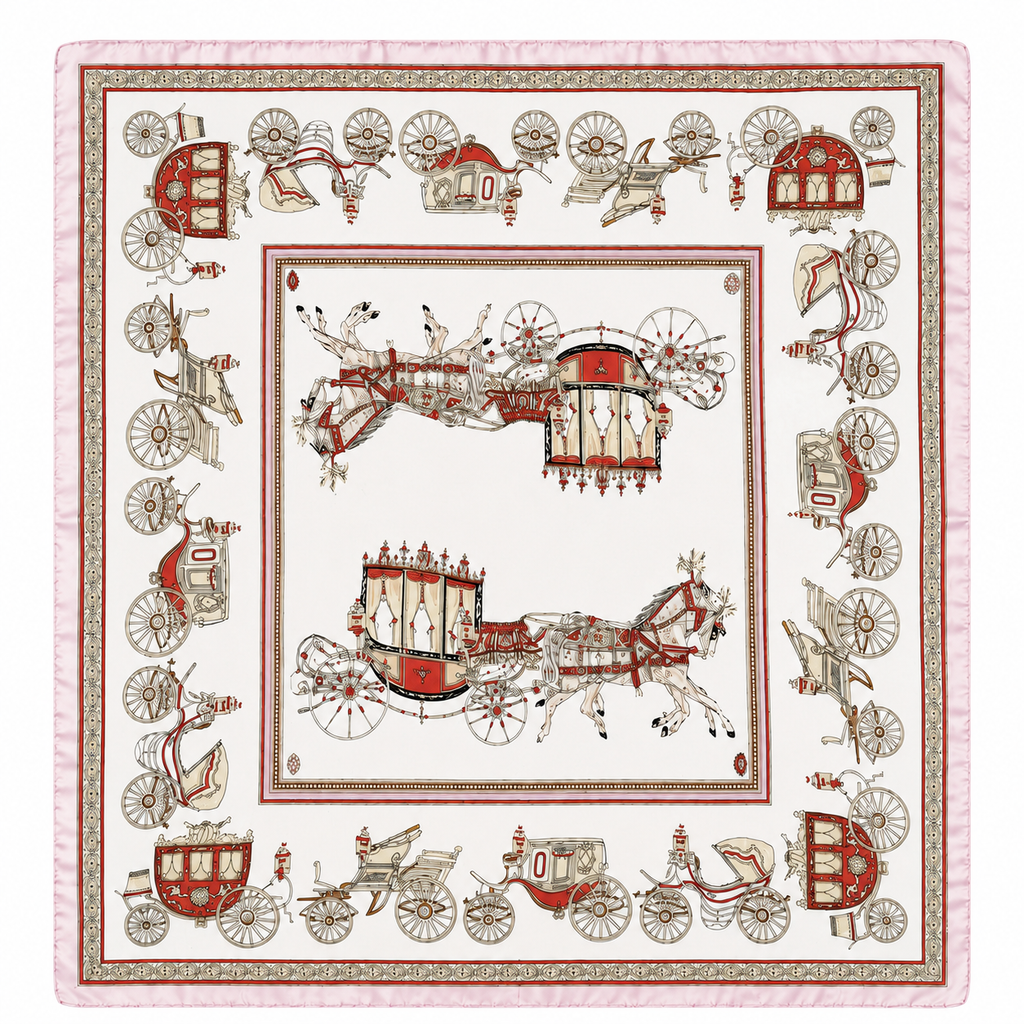 The Promenade Silk Scarf