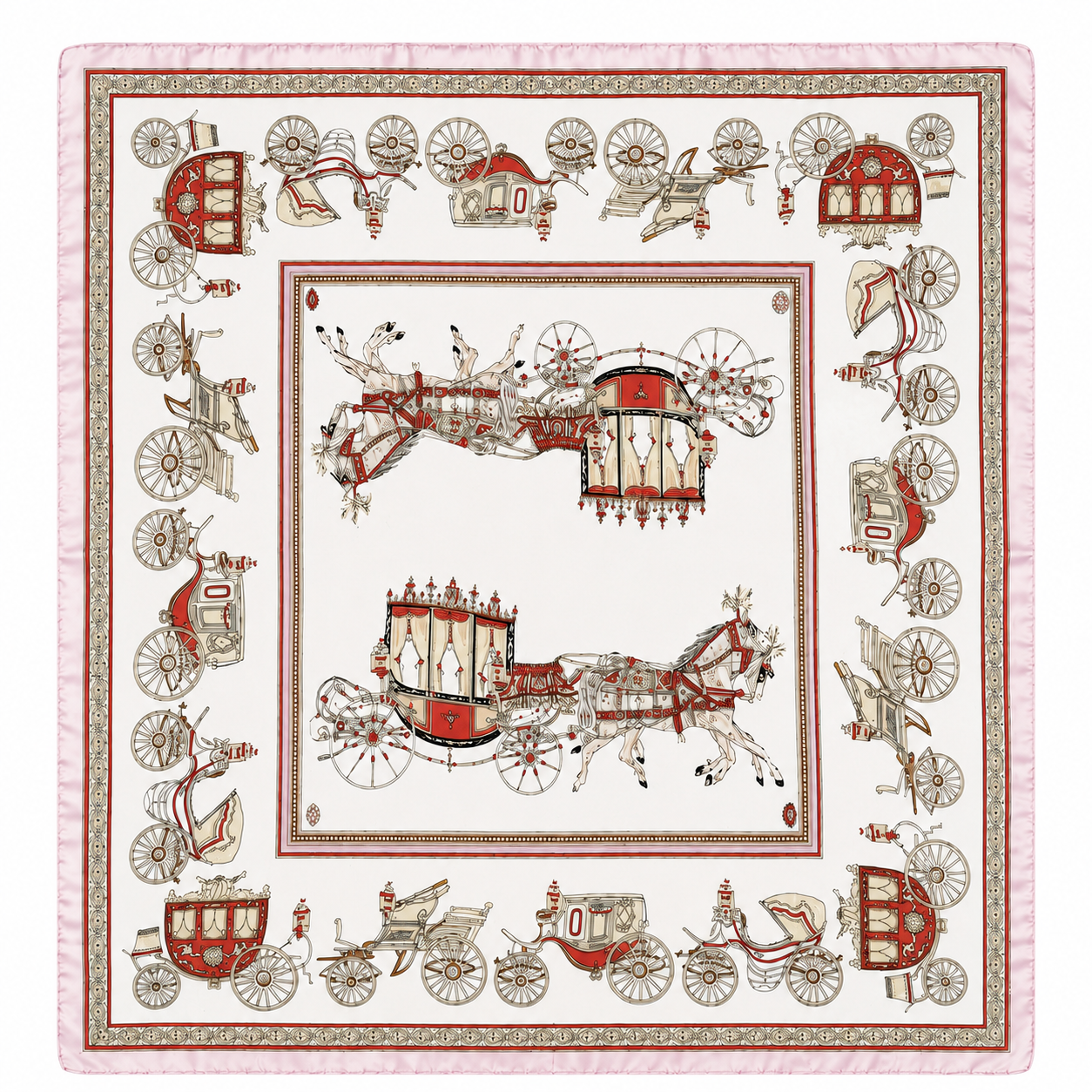 The Promenade Silk Scarf