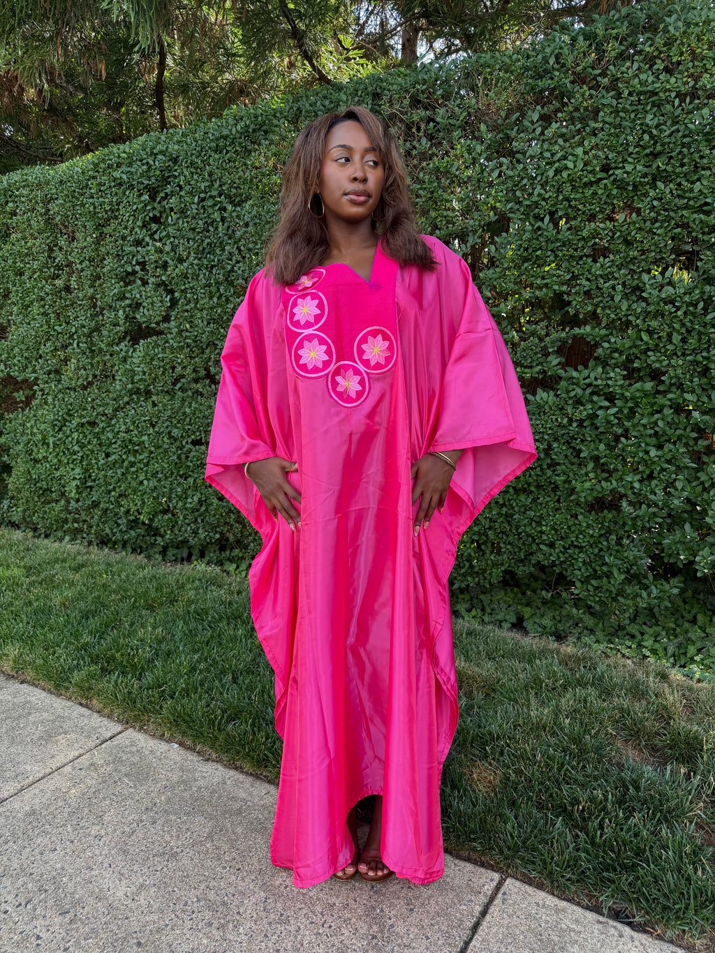Blush Blossom Kaftan
