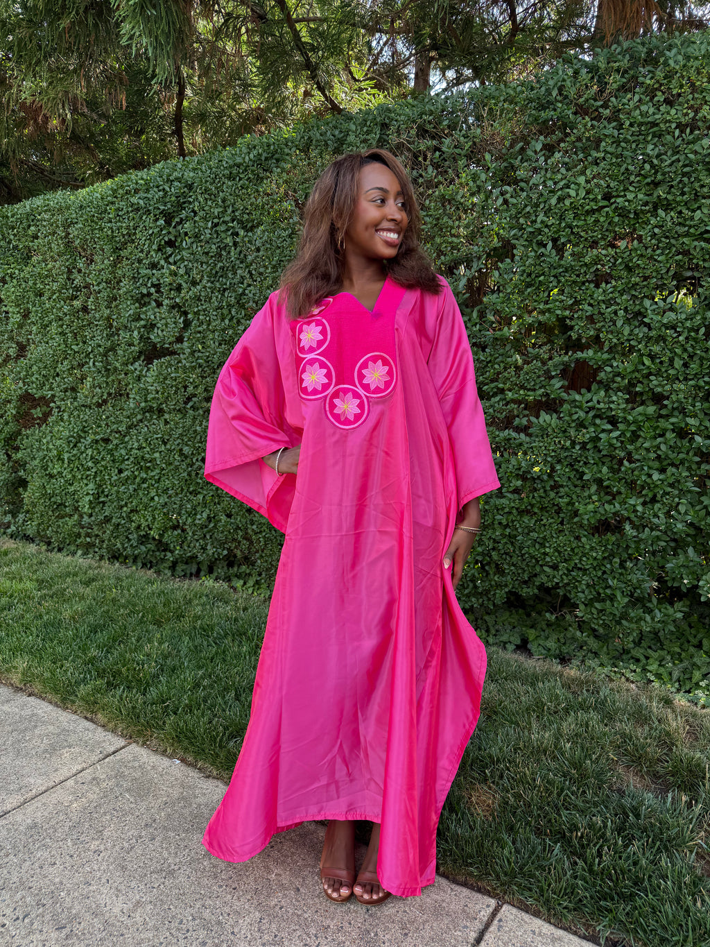 Blush Blossom Kaftan