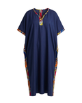 Midnight Ease Contrast Kaftan